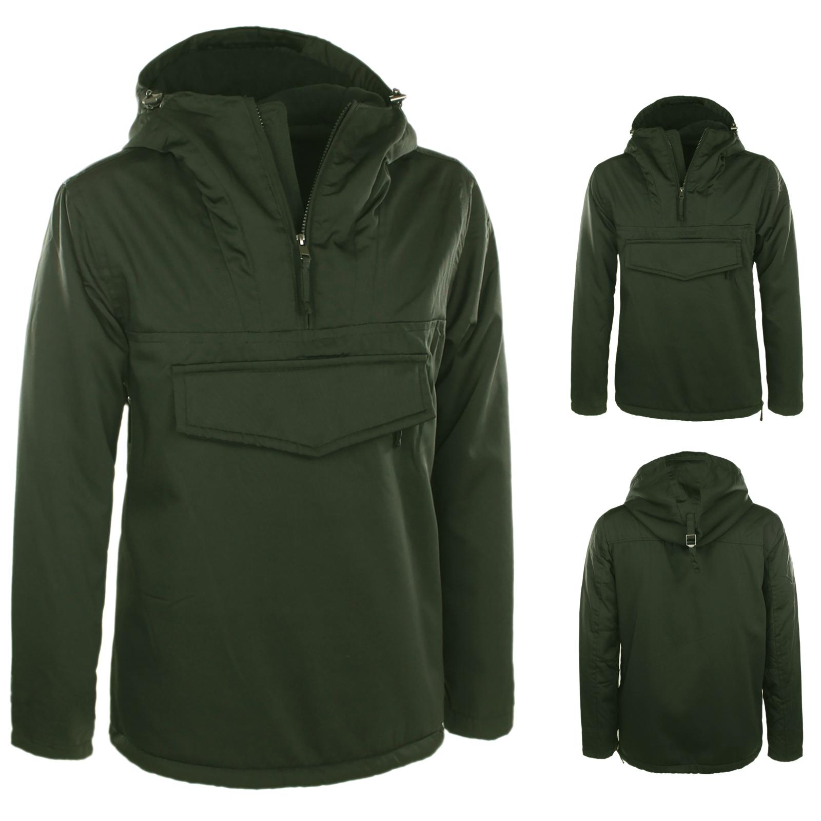 Giubbotto Tascone con cappuccio L Verde Uomo