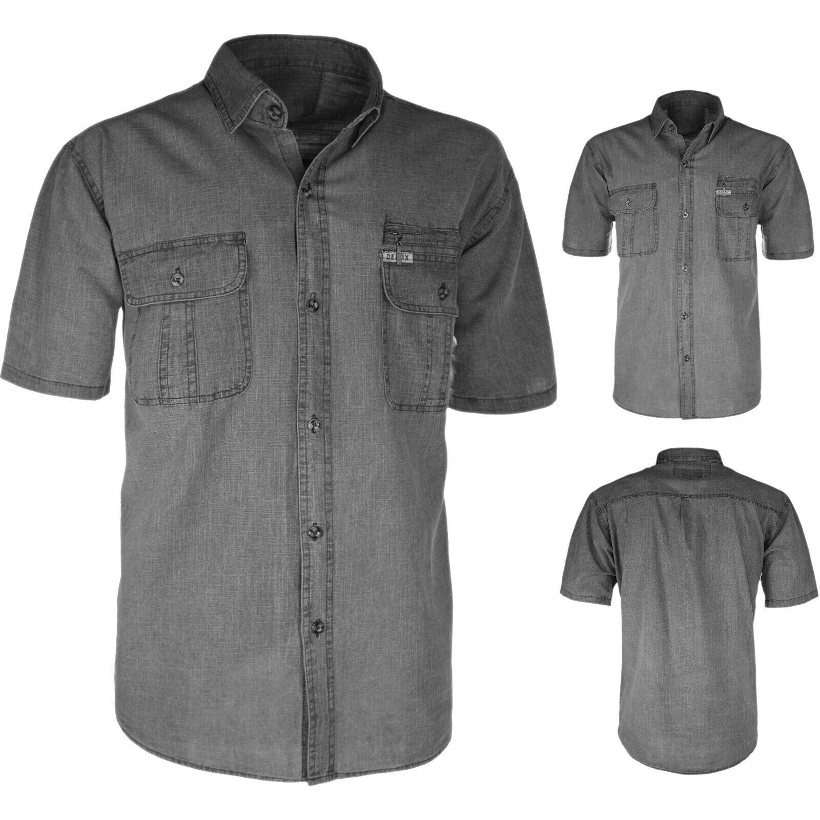Camicia Tasche mezza manica