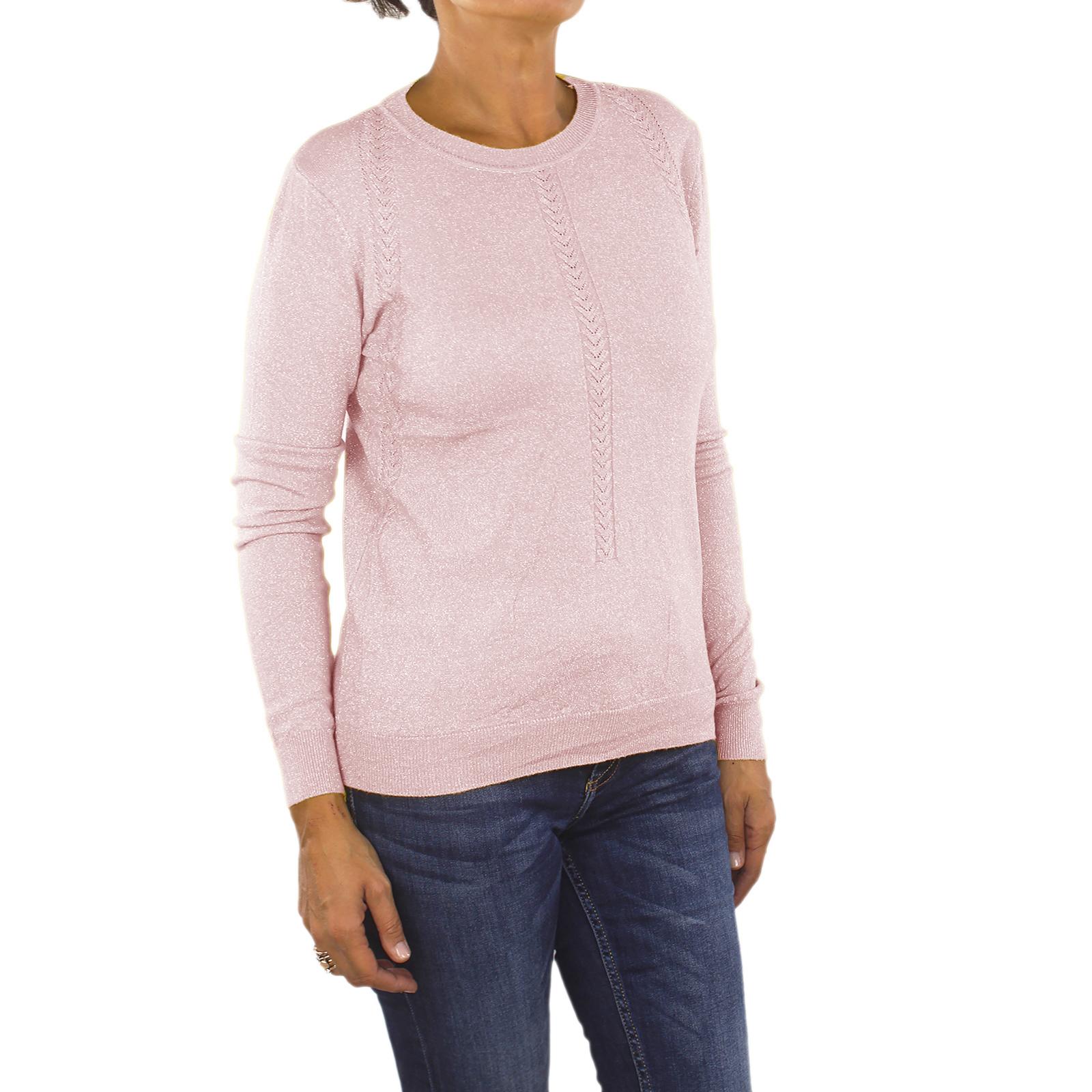 Maglione Lurex girocollo