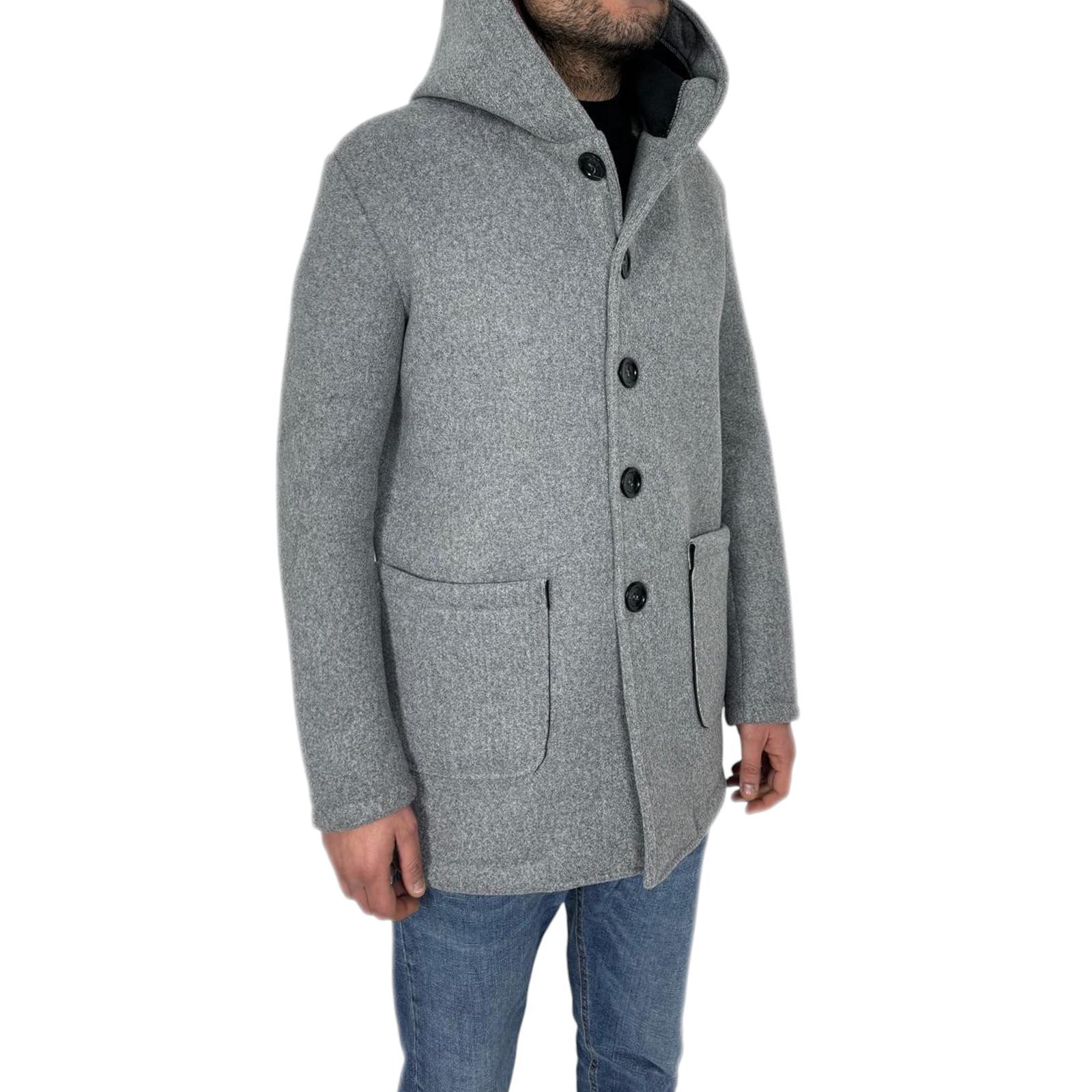 Cappotto Panno con cappuccio