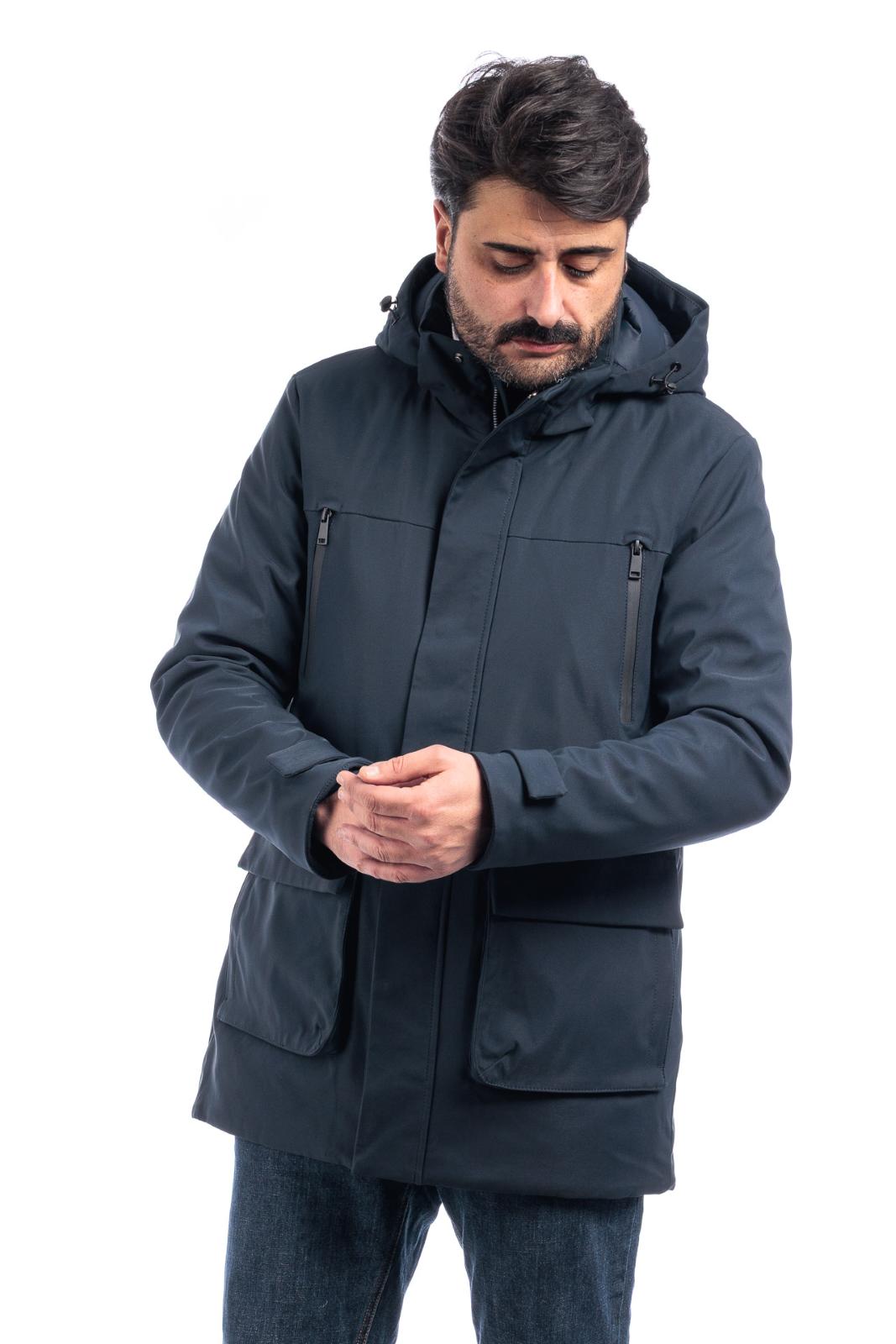 Giubbotto Sartoriale imbottito con cappuccio