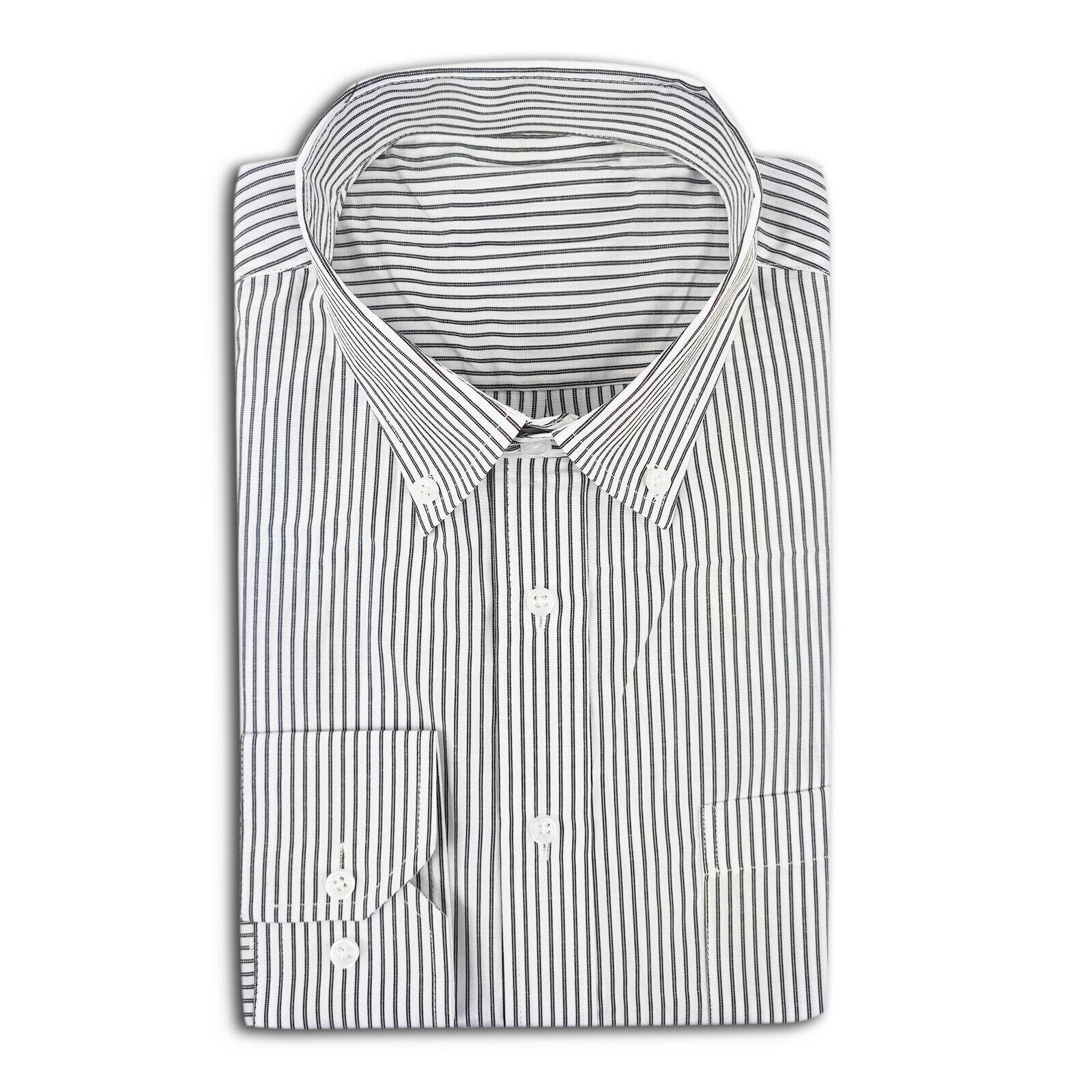 Camicia Righe Button Down