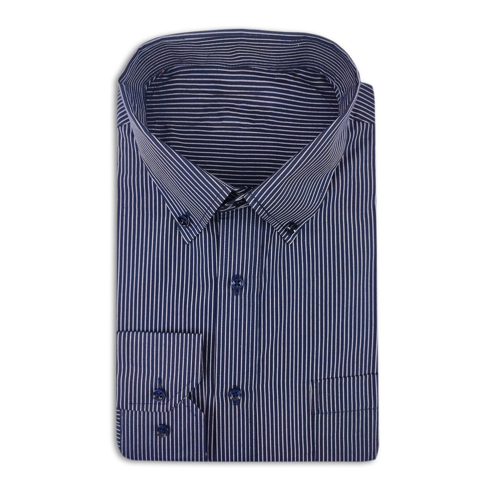 Camicia Righe Button Down