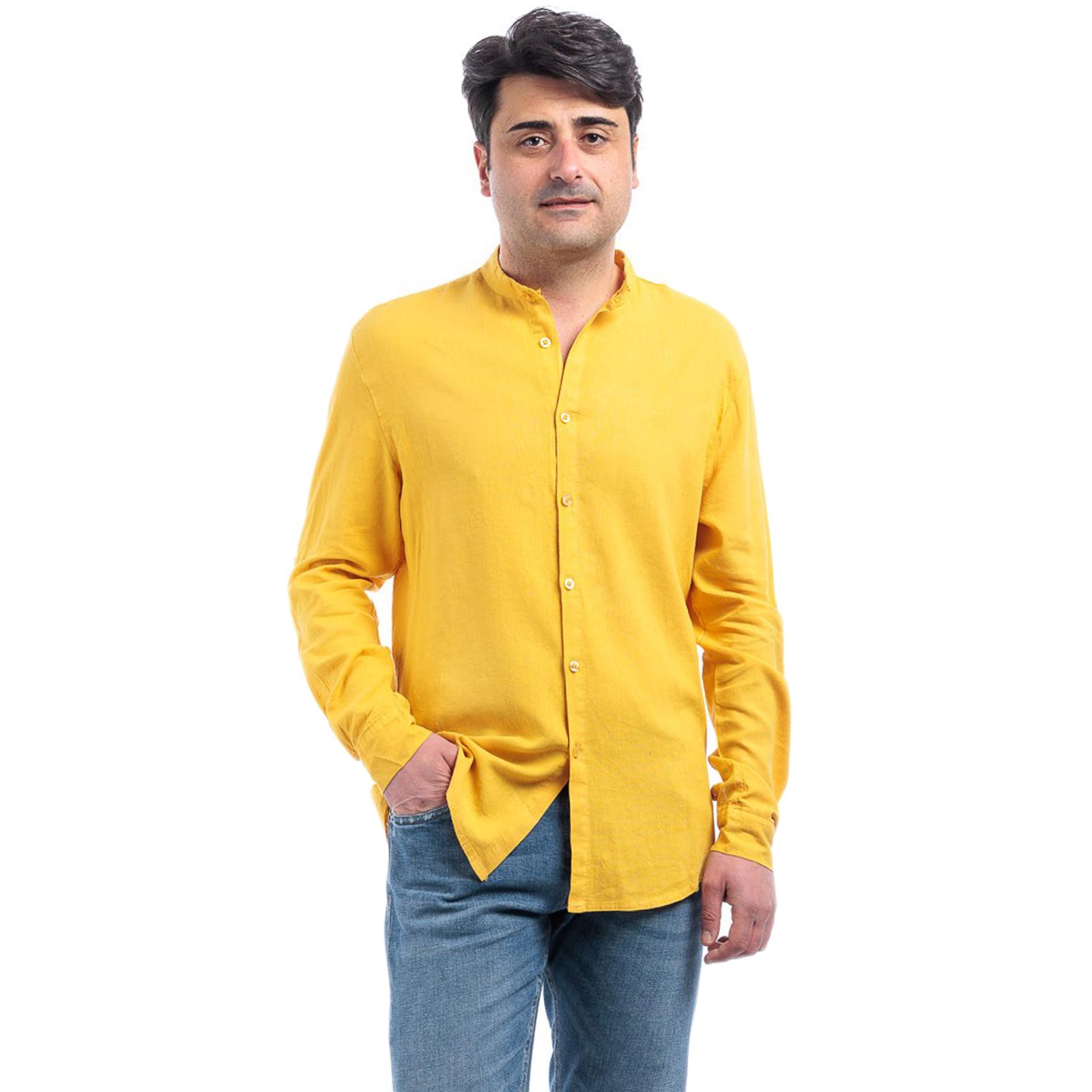 Camicia 100% Lino Coreana