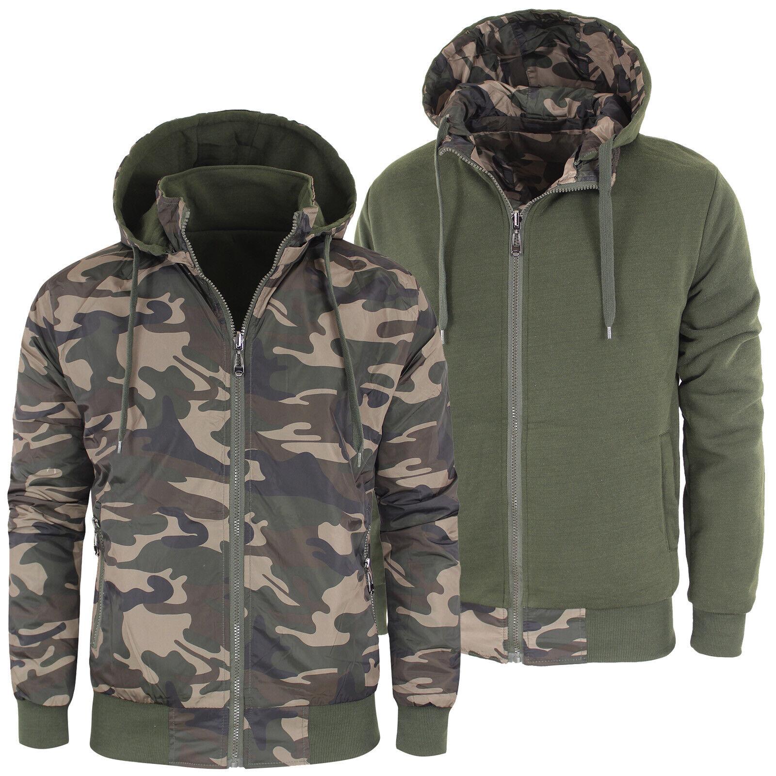 Giubbotto Militare Invernale Double M Verde Uomo Abbigliamento Capispalla