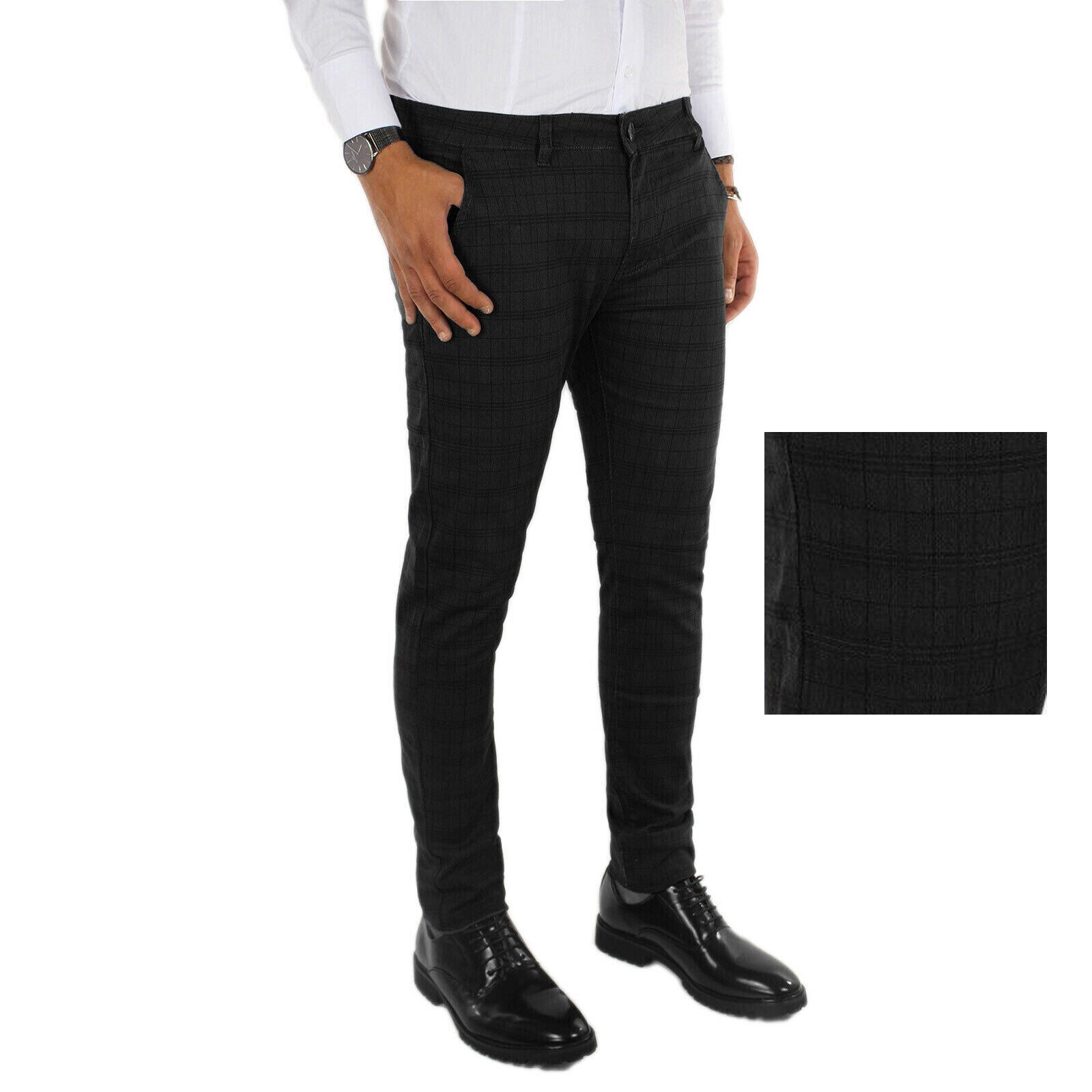 Pantaloni Quadri Principe Di Galles